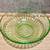 VTG Anchor Hocking Block Optic 8" Fruit Bowl Green Depression Glass 1 thumbnail