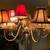 Beautiful standing floor lamp - 71.5" heigh, 10 shades 1 thumbnail