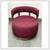 Village West Design Custom Made Swivel Club Chairs In Raspberry 9 thumbnail