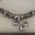 Multi charm silver necklace with stones - Pandora or Brighton like 2 thumbnail