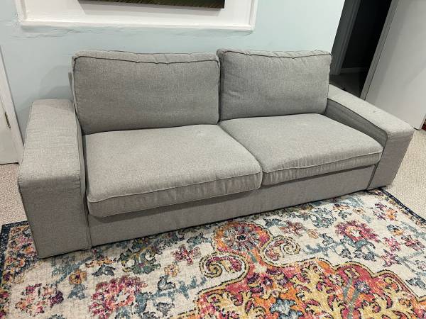 Two gray IKEA Sofas 1