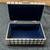 Godinger Silver Plated Blue Velvet Lined Jewelry Trinket Box 5 thumbnail