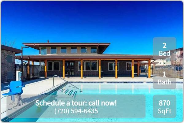 $1,699 / 2br - 870ft2 - Your sanctuary awaits: 2 BR, 1 BA, and much more! (Aurora)63973356215427120