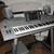 YAMAHA TYROS II KEYBOARD W/ SOUND SYSTEM AND STAND 1 thumbnail