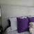 Gorgeous Upholstered bedframe with storage 2 thumbnail