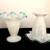 2 Fenton Short Ruffled Edge Vases 4" 1 thumbnail