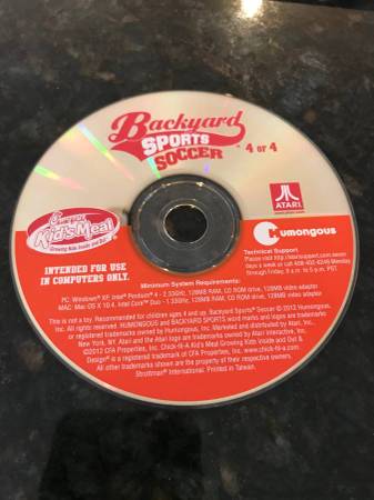 Dvd - Backyard Sports soccer 1