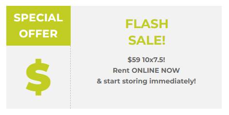 $59 SAVEGreen September Flash Sale!!! 2nd floor 10x7.5 $59 a month! (Arden)64029207140993120