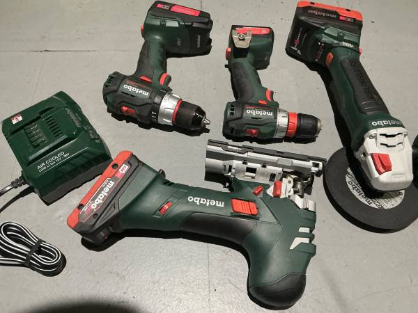 METABO 18volt GERMAN MADE TOOLS/BATTERYS - $400 (philadelphia)63471188450561123