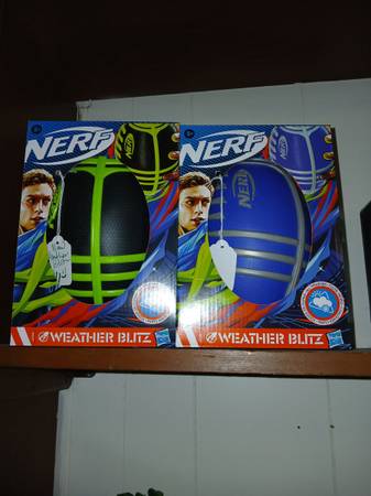 new nerf  ' weather blitz ' football 1