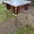 Unique pub table with drink holders below tabletop 1 thumbnail