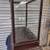 ANTIQUE GLASS DISPLAY CABINET WITH DRAWERS 4 thumbnail