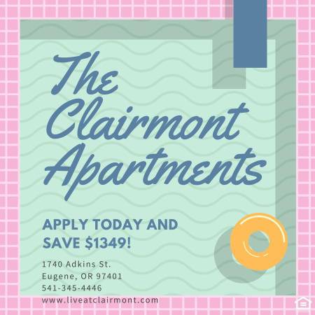 Turn Over a New Leaf With Us At The Clairmont! Apply Now! 1
