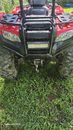 2020 Honda Rancher 4x4 fuel injected - $7,500 (Atkins)63471312598785124