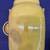 Vintage Yellow Ware Storage Crock with Original Lid 10" tall Hand Painted 9 thumbnail