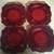 Vintage Ruby Red Dinner Set-REDUCED 3 thumbnail