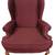 Elegant Burgundy Wingback Chair – Classic Style & Comfort (Please Read 4 thumbnail