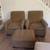 FREE 2 club chairs, 1 ottoman 1 thumbnail