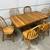 Small Oak Dining Table and Chairs 1 thumbnail