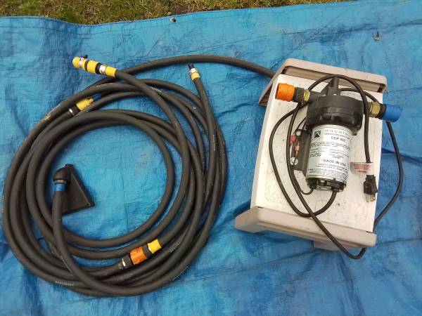 Pump, on demand, hoses, USA made 1