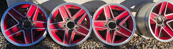 1985 camero I-roc Z wheels 1