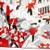 Surreal Painting Large Acrylic canvas 1998 Black Red White Gray 4 thumbnail