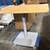 2 items ....... wood table top and metal base 1 thumbnail