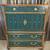 Solid wood  chest dresser with 4 drawers, shelves & 2 doors cabinet in good cond 2 thumbnail