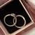 Size 4.5/48- Pandora Engagement/⁶ Promise Ring Set 2 thumbnail