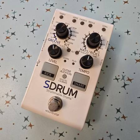 Digitech デジテック SDRUM DigiTech SDRUM Multi Effect Automatic Drum Machine Pedal for