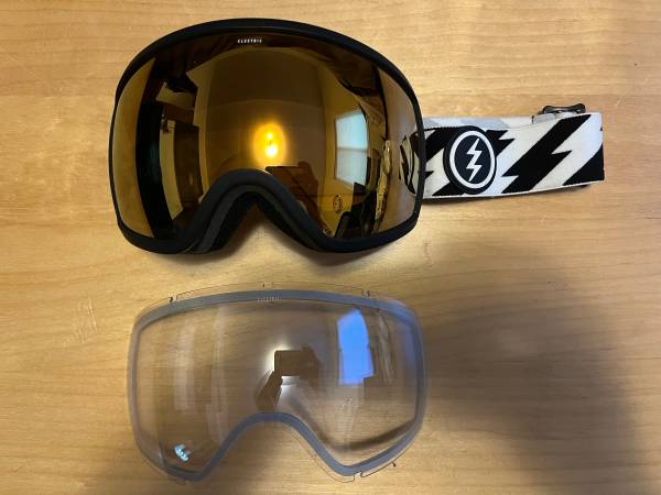 Electric goggles with extra clear lense for snowboard and ski 1