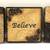 SET OF DIMENSIONAL WALL / MANTEL DECOR - Love, Believe, Dream 1 thumbnail