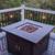 Fire table pit - great condition - propane tank included 7 thumbnail