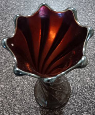 FENTONフェントンカー二バルアンティークUSA carnival  vase s-l400.png