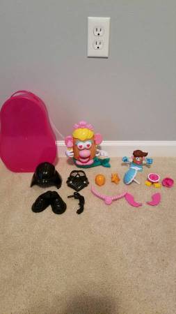 Mr. Potato Head +Mini, Mermaid, Star Wars Case 1