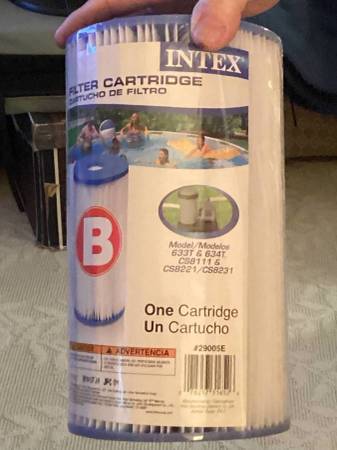 Intex cartridge pool filters Size B 1