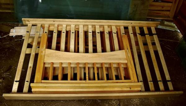 Maple Bunk Bed Frame 1