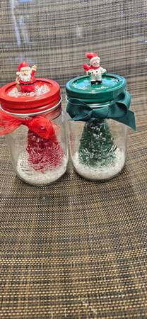Christmas Decorative Jars 1