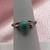 Sterling Silver & Turquoise Size 7 3/4 Ring 3 thumbnail