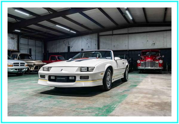 1988 Chevrolet Camaro Iroc Convertible / TPI 305 / 700R4 / AC / 65K Mi - $17,950634702606497311213