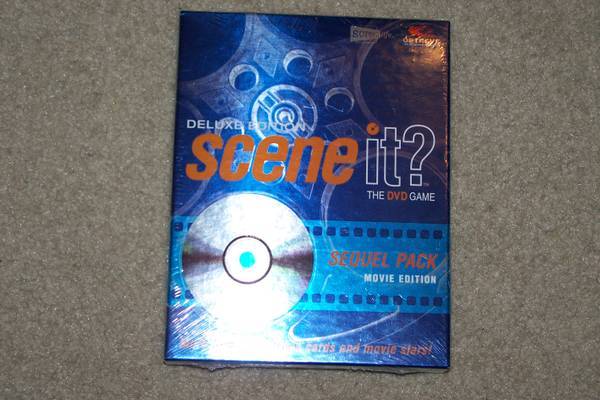 New  Scene It Deluxe Edition Sequel Pack 1