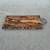 Rustic Torched Wood Serving Tray with Horseshoe Handle 1 thumbnail