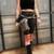 SHARK BITE Leather Utility Shoulder Hip Bag Gray Fanny Pack Satchel Pu 3 thumbnail