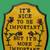 Vtg 70s Ceramic Floral Design "It's Nice To Be Important" Plaque 3 thumbnail