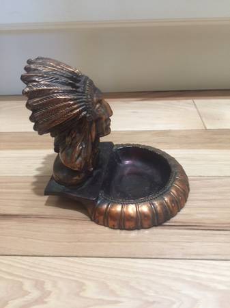 Vintage Native American Indian Ashtray - $20 (Bay View)63471072217473121