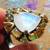 Moonstone ring, 6 Opals 4Yellow Citrines 2Peridots, Size 8 custom made 5 thumbnail