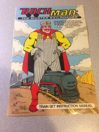 BACHMAN HO TRAIN INSTRUCTIONS 1
