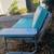 1950's Mid Century Vintage Reclining glider sofa, and rocking chair  s 12 thumbnail