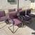 Cy Mann BRNO Modernist Chrome Dining Chairs 19 thumbnail