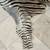 Authentic Zebra Hide Rug – Real African Burchell’s Zebra 6 thumbnail